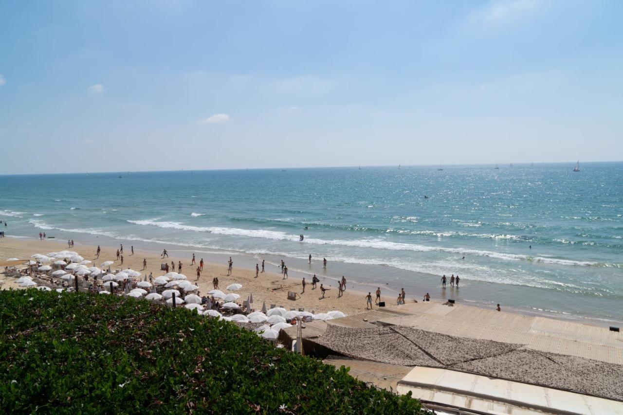 Sea View Stylish 1Br With Balcony By Beachfront Stay Herzliya Екстер'єр фото